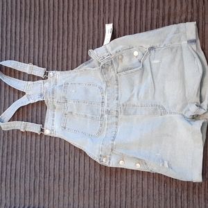 Overall Shorts